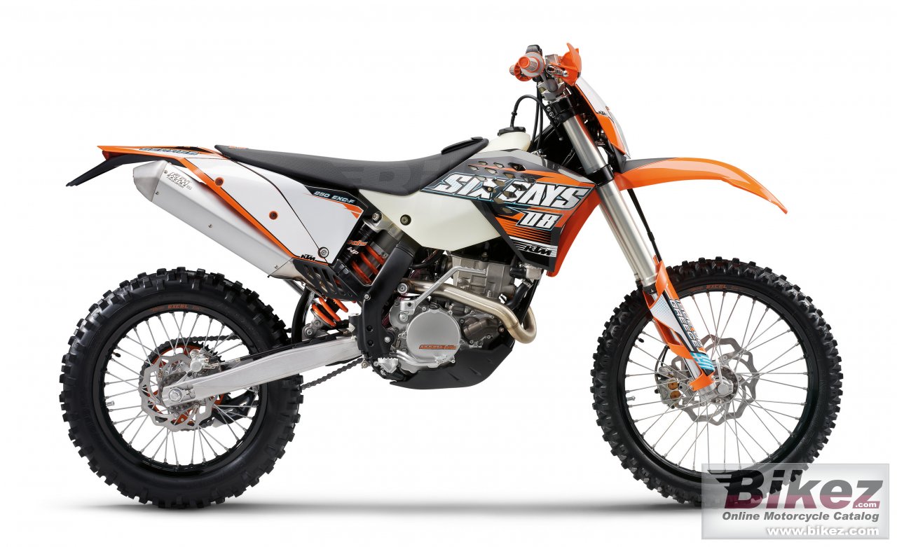Big KTM 250 exc-f sixdays picture and wallpaper from Bikez.com